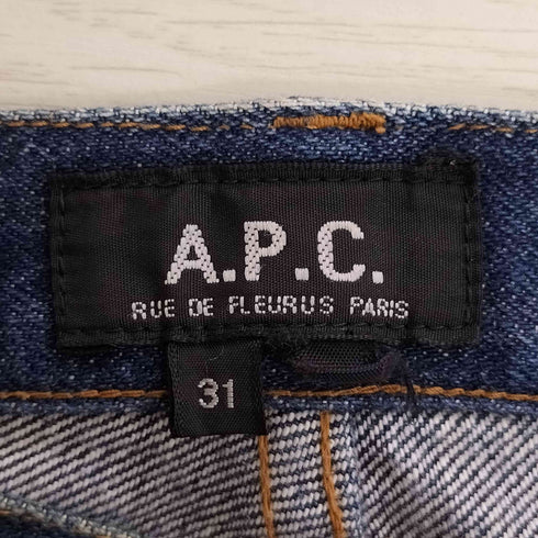 アーペーセー A.P.C. ボタンフライ セルビッジ デニム 赤耳 メンズ 31