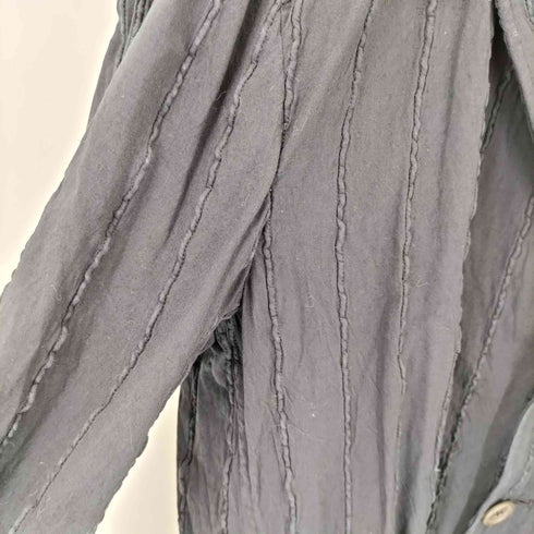 イッセイミヤケ ISSEY MIYAKE 04SS 黒タグ コットンリネン 3B テーラードジャケット メンズ JPN:3