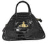 ヴィヴィアンウエストウッド Vivienne Westwood クロコ型 ヤスミン エナメルハンドバッグ レディース
