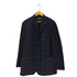 イッセイミヤケ ISSEY MIYAKE 03SS 黒タグ チェックパターン ウール 4B テーラードジャケット メンズ JPN:3