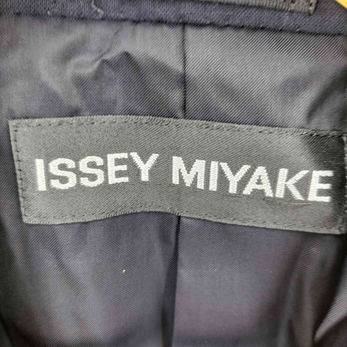 イッセイミヤケ ISSEY MIYAKE 03SS 黒タグ チェックパターン ウール 4B テーラードジャケット メンズ JPN:3