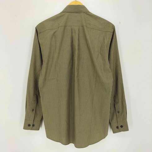 エディーバウアー Eddie Bauer WRINKLE RESISTANT ストライプ ボタンダウンシャツ メンズ import:XS