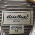 エディーバウアー Eddie Bauer WRINKLE RESISTANT ストライプ ボタンダウンシャツ メンズ import:XS