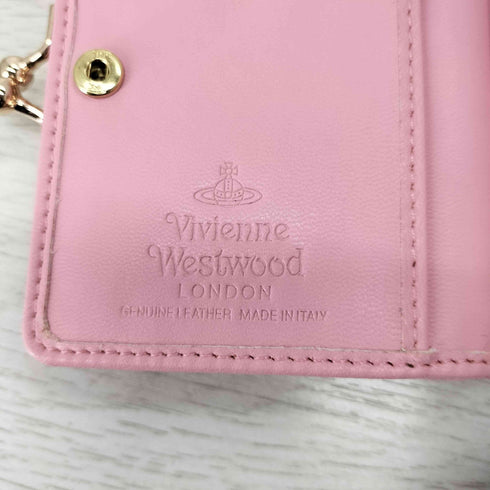 ヴィヴィアンウエストウッド Vivienne Westwood オーブロゴ がま口 2つ折り財布 レディース