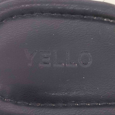 イエロー YELLO OCHER PLATFORM SANDALS レディース S