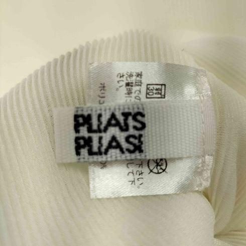 プリーツプリーズイッセイミヤケ PLEATS PLEASE ISSEY MIYAKE プリーツ ボトルネック カットソー 平面パターン レディース JPN:3