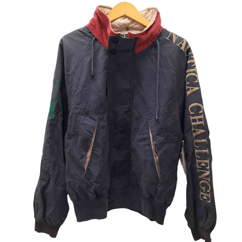 ノーティカ NAUTICA CHALLENGE JACKET ショルダー 刺繍 パッカブル セーリング ジャケット ジップアップ ブルゾン メンズ L/G