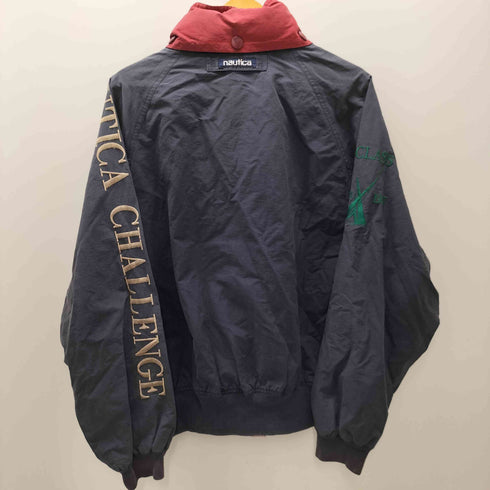 ノーティカ NAUTICA CHALLENGE JACKET ショルダー 刺繍 パッカブル セーリング ジャケット ジップアップ ブルゾン メンズ L/G