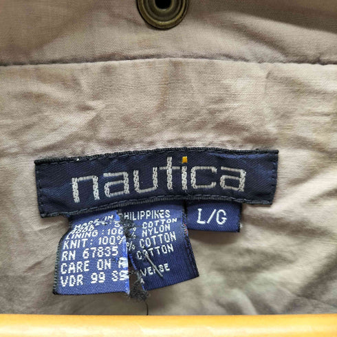 ノーティカ NAUTICA CHALLENGE JACKET ショルダー 刺繍 パッカブル セーリング ジャケット ジップアップ ブルゾン メンズ L/G