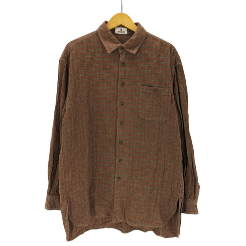 イッセイミヤケハイスポーティングギア ISSEY MIYAKE HAI SPORTING GEAR 90S L/S チェツクシャツ メンズ