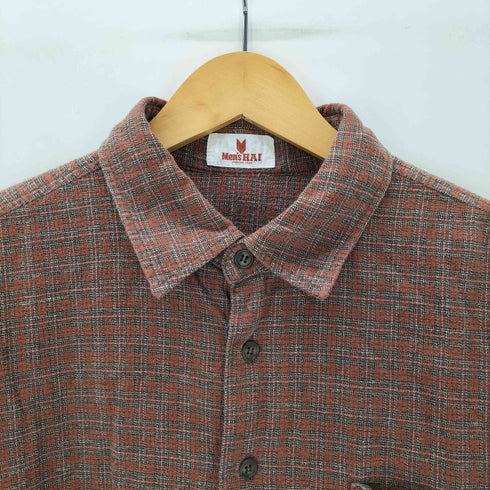 イッセイミヤケハイスポーティングギア ISSEY MIYAKE HAI SPORTING GEAR 90S L/S チェツクシャツ メンズ