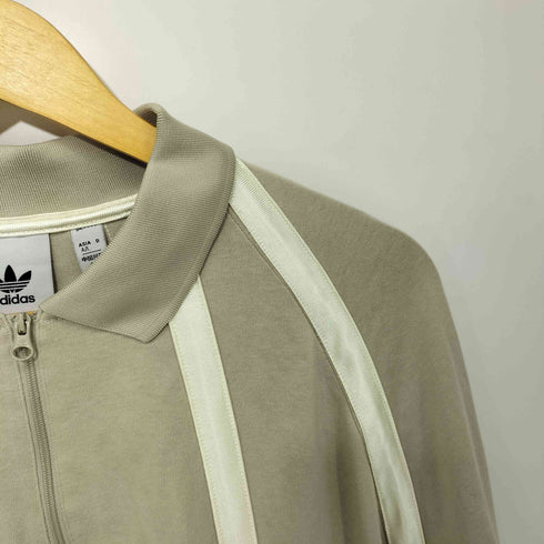 アディダスオリジナルス adidas Originals ハーフジップ L/S ラガー シャツ メンズ L