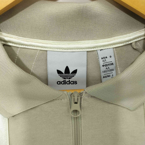 アディダスオリジナルス adidas Originals ハーフジップ L/S ラガー シャツ メンズ L