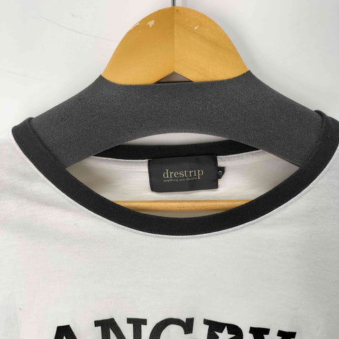 ドレストリップ drestrip angry リンガーTシャツ メンズ JPN:0