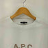 アーペーセー A.P.C. フロントロゴ刺繍 クルーネック 半袖Tシャツ メンズ JPN:M