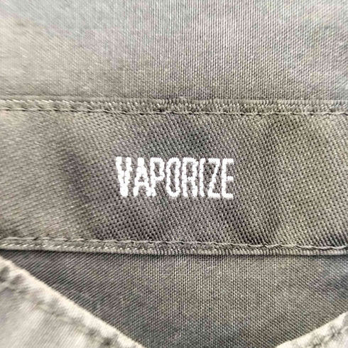 ヴェイパライズ VAPORIZE スタンドカラー スナップボタン長袖シャツ メンズ medium