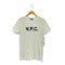 アーペーセー A.P.C. 30周年記念 フロッキー ロゴプリント クルーネック半袖Tシャツ メンズ M
