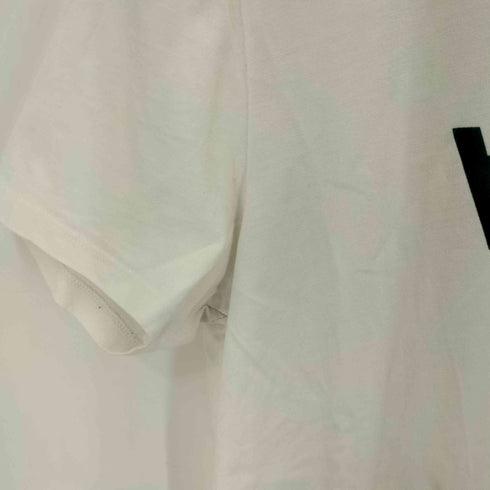 アーペーセー A.P.C. 30周年記念 フロッキー ロゴプリント クルーネック半袖Tシャツ メンズ M