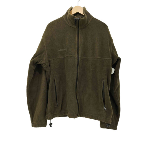 コロンビア Columbia 90S スタンドカラー フルジップ フリース ジャケット メンズ import:L