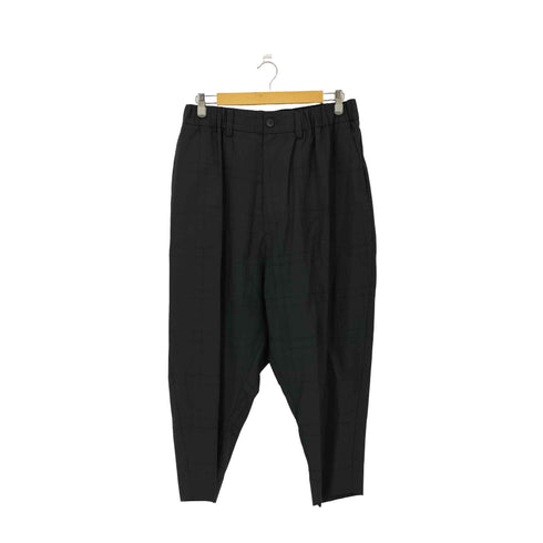 イッセイミヤケメン ISSEY MIYAKE MEN 20SS 黒タグ シャドーチェック サルエル テーパードパンツ メンズ JPN:3