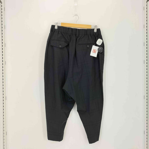 イッセイミヤケメン ISSEY MIYAKE MEN 20SS 黒タグ シャドーチェック サルエル テーパードパンツ メンズ JPN:3