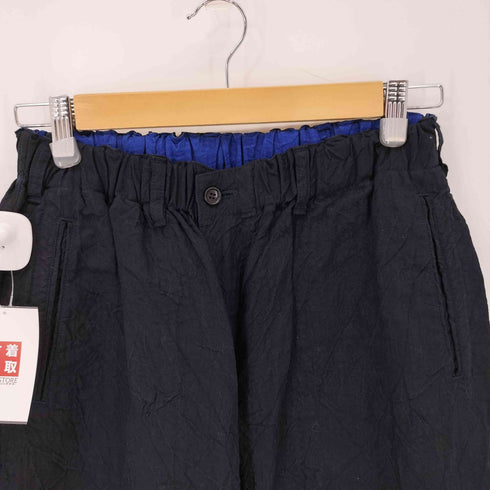 イッセイミヤケメン ISSEY MIYAKE MEN 00-10s リネン シワ加工 リバーシブル パンツ メンズ