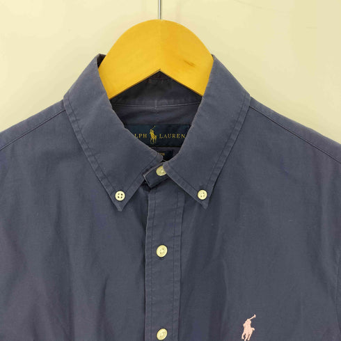 ラルフローレン RALPH LAUREN STRETCH ポニー刺繍 BD 長袖シャツ メンズ S