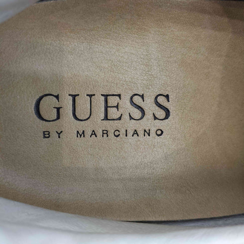ゲス GUESS レザー ガムソール ストライプ レースアップ スニーカー メンズ JPN:25.5