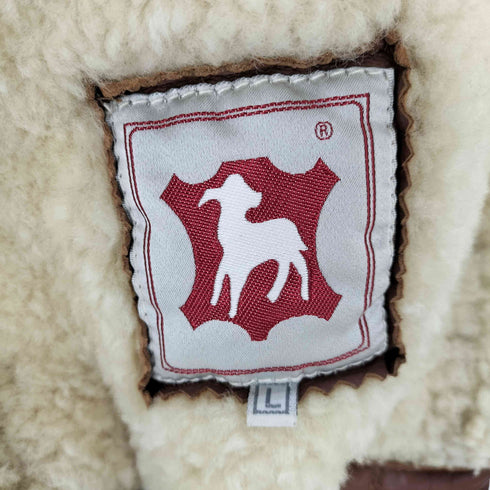 Shearling original 80-90s 東欧商会 リアル ムートン ジャケット メンズ JPN:L