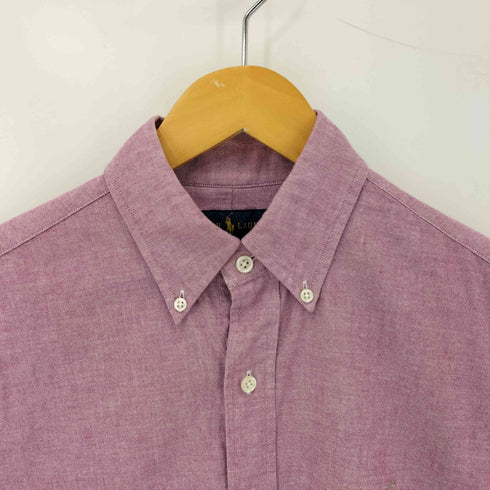 ラルフローレン RALPH LAUREN SLIM FIT ポニー刺繍 オックスフォード BD 長袖シャツ メンズ S