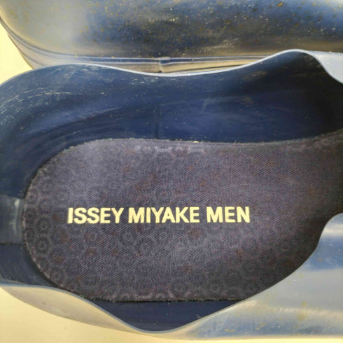 イッセイミヤケメン ISSEY MIYAKE MEN レイヤード キャンバス切替スニーカー レインシューズ スリッポン メンズ L
