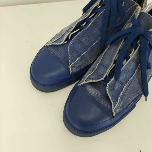 イッセイミヤケメン ISSEY MIYAKE MEN レイヤード キャンバス切替スニーカー レインシューズ スリッポン メンズ L