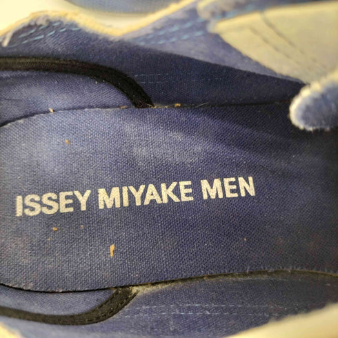 イッセイミヤケメン ISSEY MIYAKE MEN レイヤード キャンバス切替スニーカー レインシューズ スリッポン メンズ L
