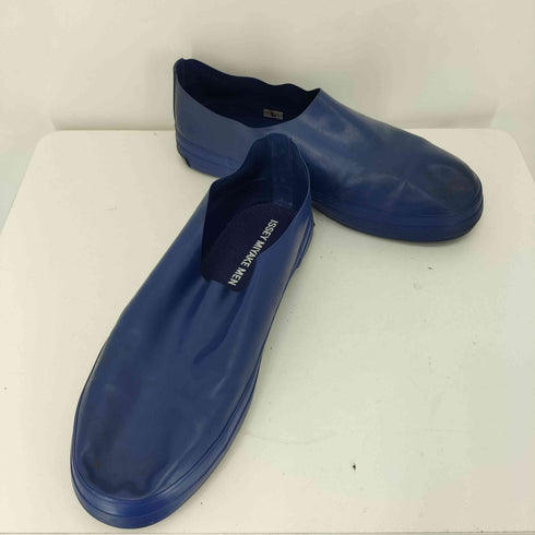イッセイミヤケメン ISSEY MIYAKE MEN レイヤード キャンバス切替スニーカー レインシューズ スリッポン メンズ L