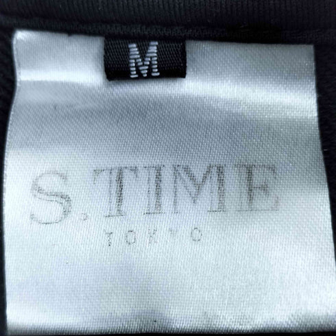 S.TIME TRACK SUIT 2023 BLACK/WHITE LINE セットアップ メンズ M