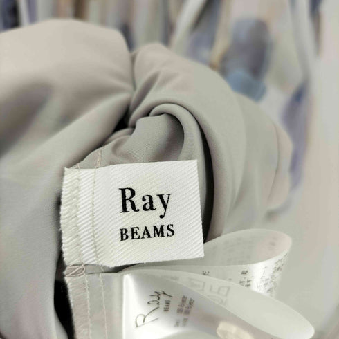 レイビームス Ray BEAMS シフォン プリント ロング ワンピース レディース