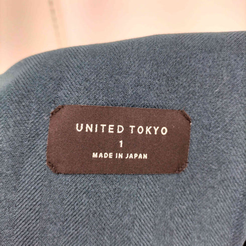 ユナイテッドトウキョウ UNITED TOKYO ウールライクセミワイドパンツ メンズ 1