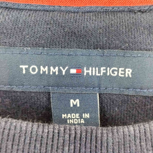 トミーヒルフィガー TOMMY HILFIGER ワンポイント刺繍 クルーネックスウェット メンズ import:M