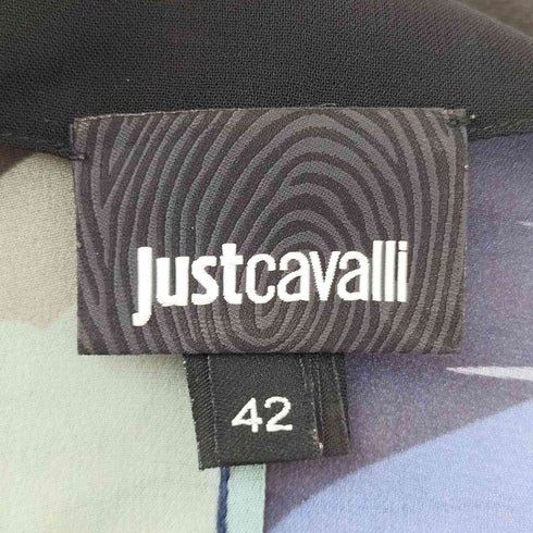 ジャストカヴァリ Just Cavalli 総柄 ブラウス レディース