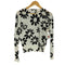 bimba y lola フラワー クルーネックニット レディース import:XS