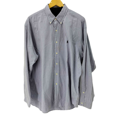 ラルフローレン RALPH LAUREN BLAKE ギンガムチェック ボタンダウンシャツ メンズ import:XL