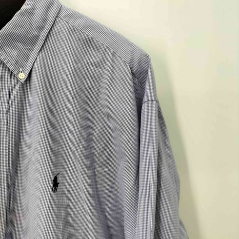 ラルフローレン RALPH LAUREN BLAKE ギンガムチェック ボタンダウンシャツ メンズ import:XL