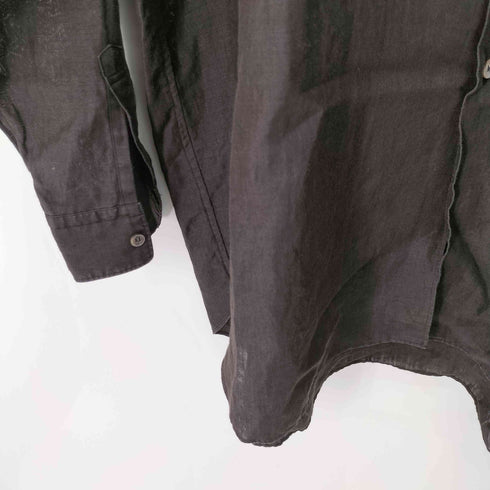 コムデギャルソンオム COMME des GARCONS HOMME 田中オム リネンレーヨン ボックスカット シャツ メンズ