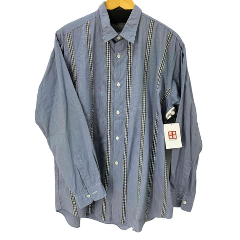 コムデギャルソンオム COMME des GARCONS HOMME 田中オム 切替 ギンガムチェック シャツ メンズ