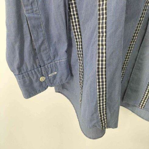 コムデギャルソンオム COMME des GARCONS HOMME 田中オム 切替 ギンガムチェック シャツ メンズ