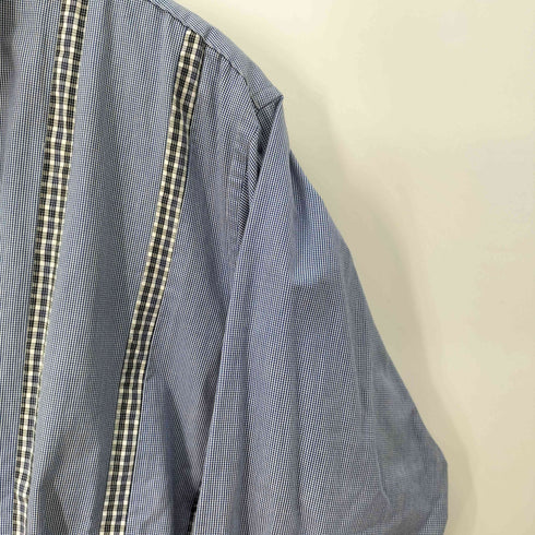 コムデギャルソンオム COMME des GARCONS HOMME 田中オム 切替 ギンガムチェック シャツ メンズ
