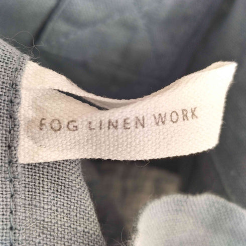フォグリネンワーク fog linen work スクエア クロスエプロン レディース