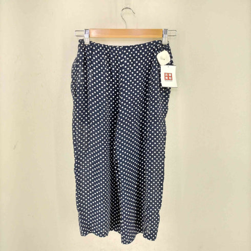 コムデギャルソン COMME des GARCONS ドット柄 レーヨン イージー クロップドパンツ レディース XS