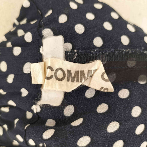 コムデギャルソン COMME des GARCONS ドット柄 レーヨン イージー クロップドパンツ レディース XS