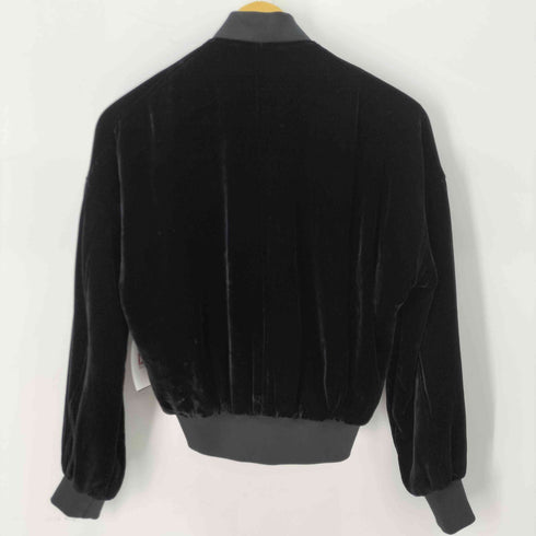 ティーバイアレキサンダーワン T by Alexander Wang Slightly Batted Bomber Jacket ベロア MA-1 レディース 0